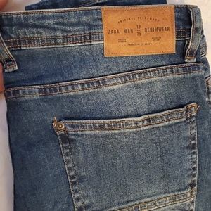Zara man denimwear